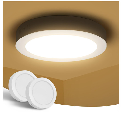 Led ceiling lights pack - led, 2