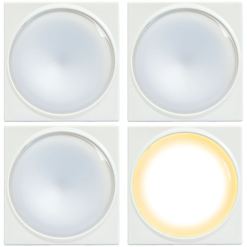 Set led night with button - with,
