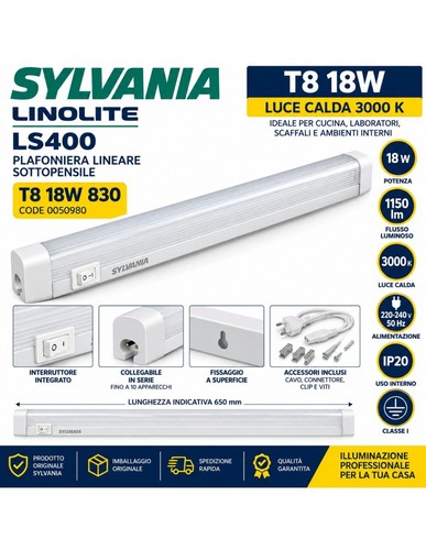 Sylvania linolite ls400 - sylvania, t8